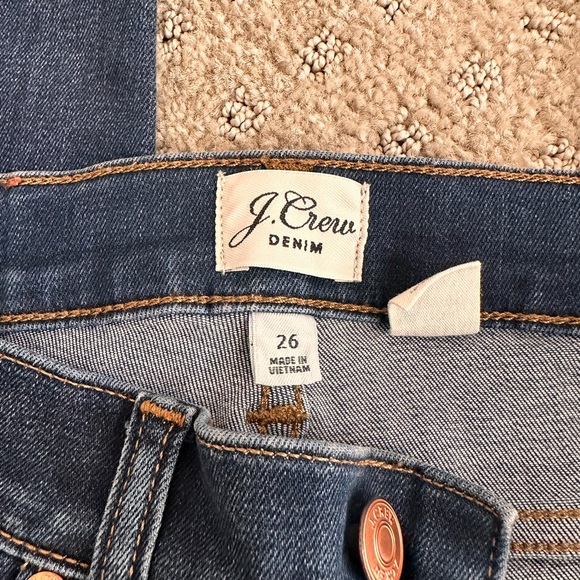 Madewell size 26 ankle jeans toothpick high rise - Picture 4 of 4